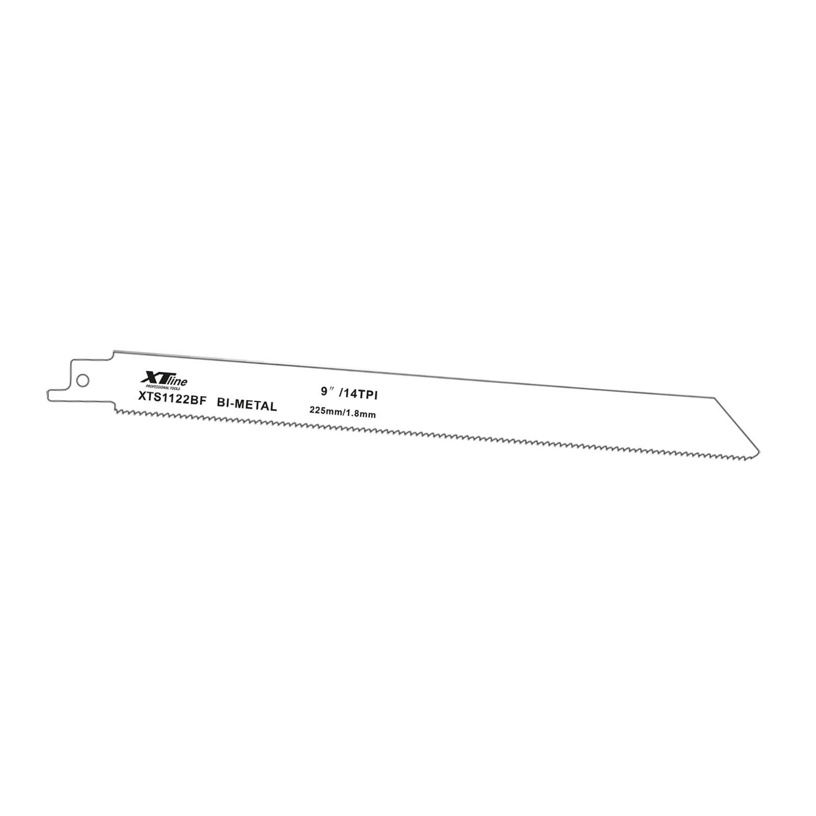 XTLINE Pilové plátky mečové Bimetal | 228x19x0,9 mm, 14 Tpi (1bal/5ks)