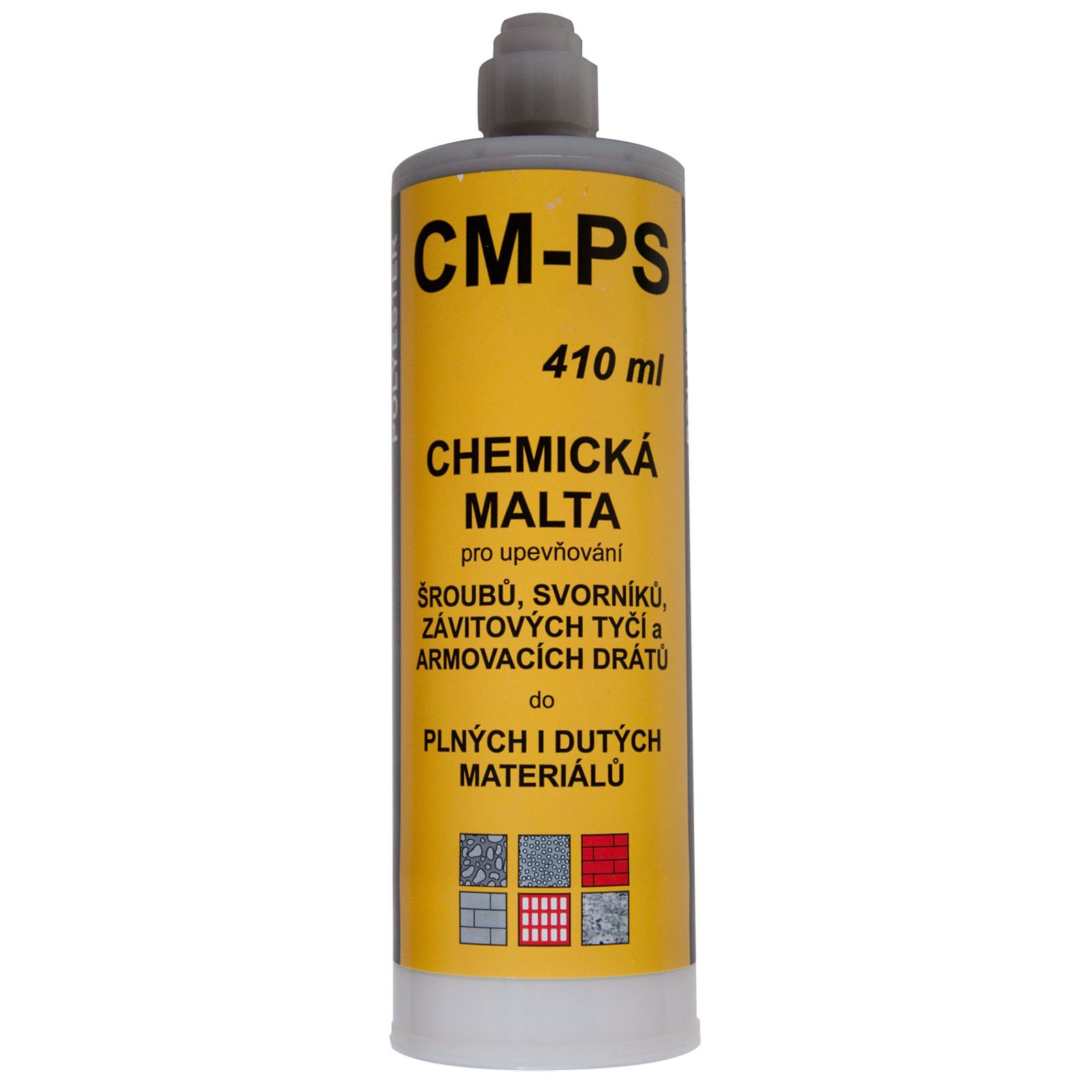 Chemická malta - polyester 410 ml