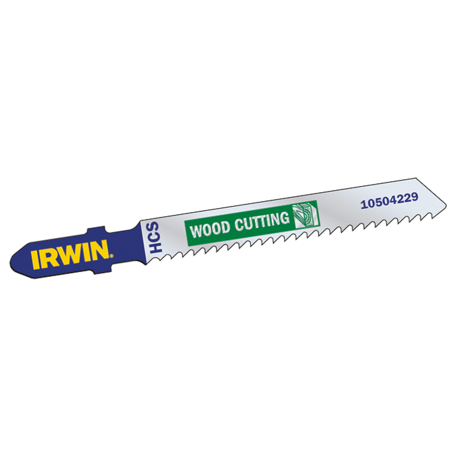 IRWIN Pilový plátky přímočaré na dřevo HCS 1bal/5ks | 100 mm (T101B) 10 Tpi