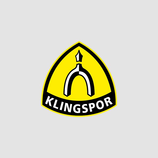 KLINGSPOR Brusný výsek na suchý zip PS 22 BK, GLS3 | 150 mm, zr. 220