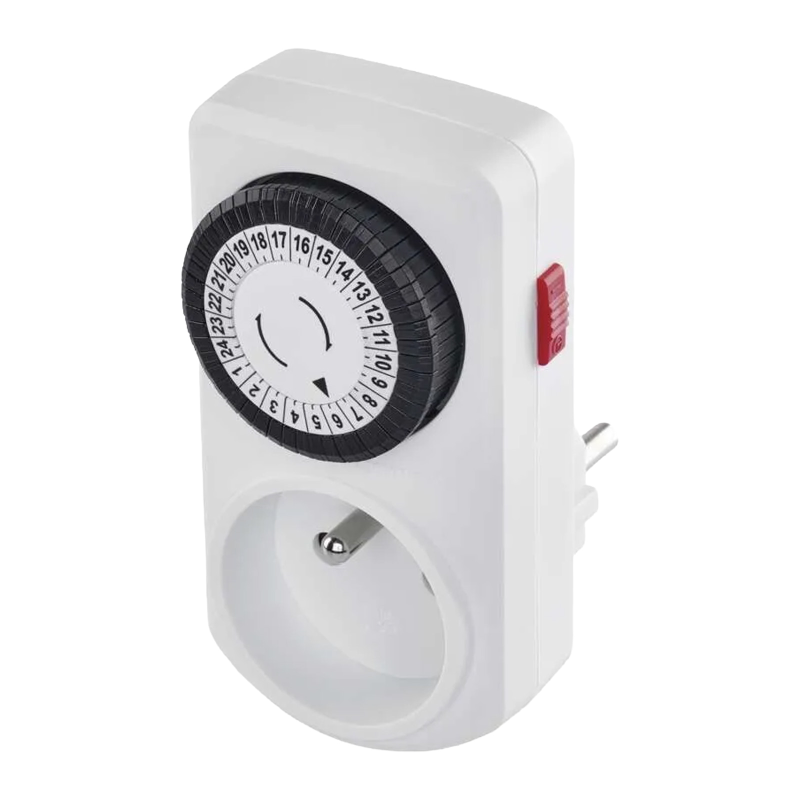 EMOS Časovač - mechanická spínací zásuvka 15FD/3A