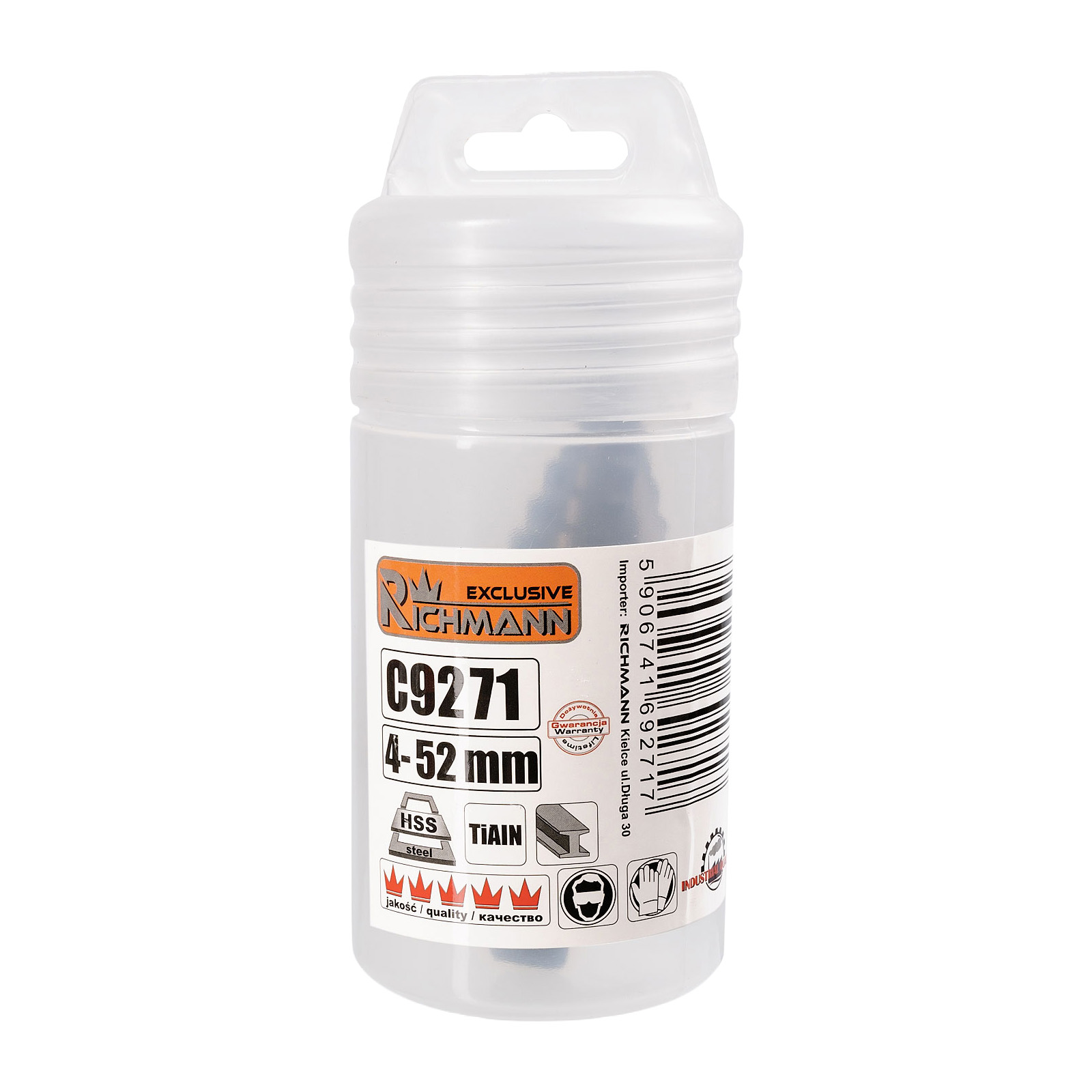 RICHMANN Vrták stupňovitý HSS TiAlN | 4-39 mm