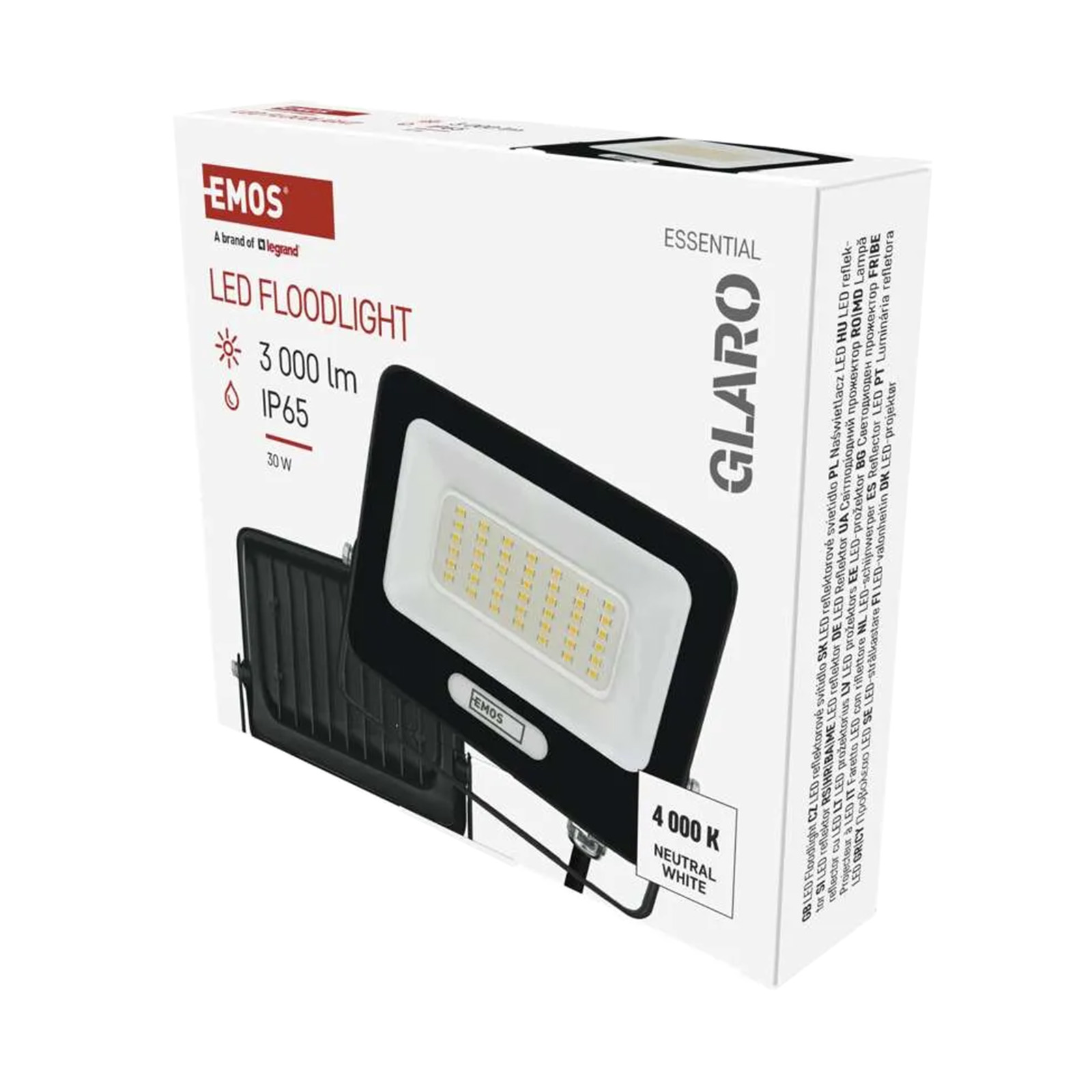EMOS LED reflektor GLARO | 230 V, 1000 lm