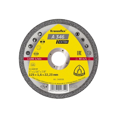 Kotouč řezný na ocel A 346 EXTRA | 115x1,6x22,2mm