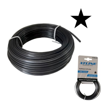 XTLINE Vyžínací struna hvězda DUO | 2 mm / 15 m