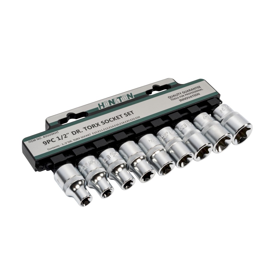 HONITON Sada hlavic TRX 1/2”, 9 dílů
