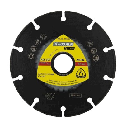 KLINGSPOR Kotouč diamantový segmentový DT 600 ACM | 230x22,2 mm