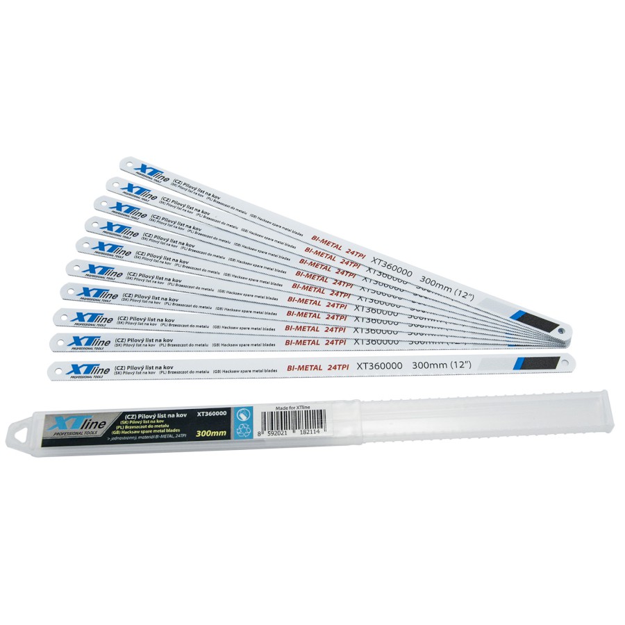 Ruční pilový list HSS-Co BI-HARD cobalt 24 zubů 1bal/10ks