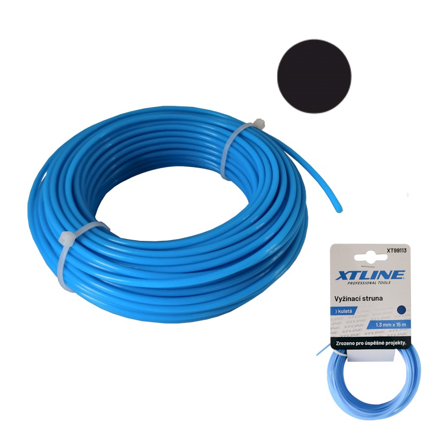 XTLINE Vyžínací struna kulatá | 2,4 mm / 15 m