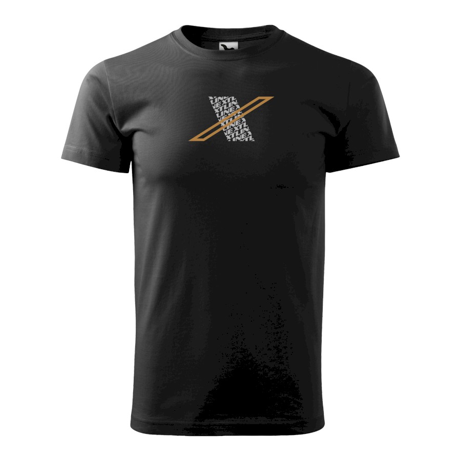XTLINE Triko unisex černé XTLINE (X) | velikost L
