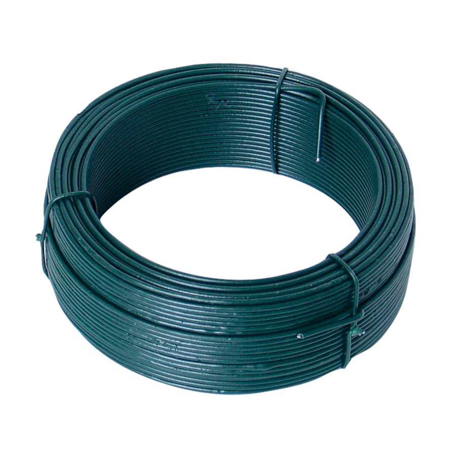 Vázací drát zelený PVC | 3,4 mm x 26 m