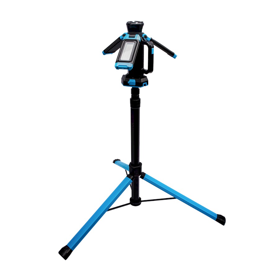 XTLINE Svítilna pracovní nabíjecí s výsuvným stativem | 4 500 lm, 4 000 mAh