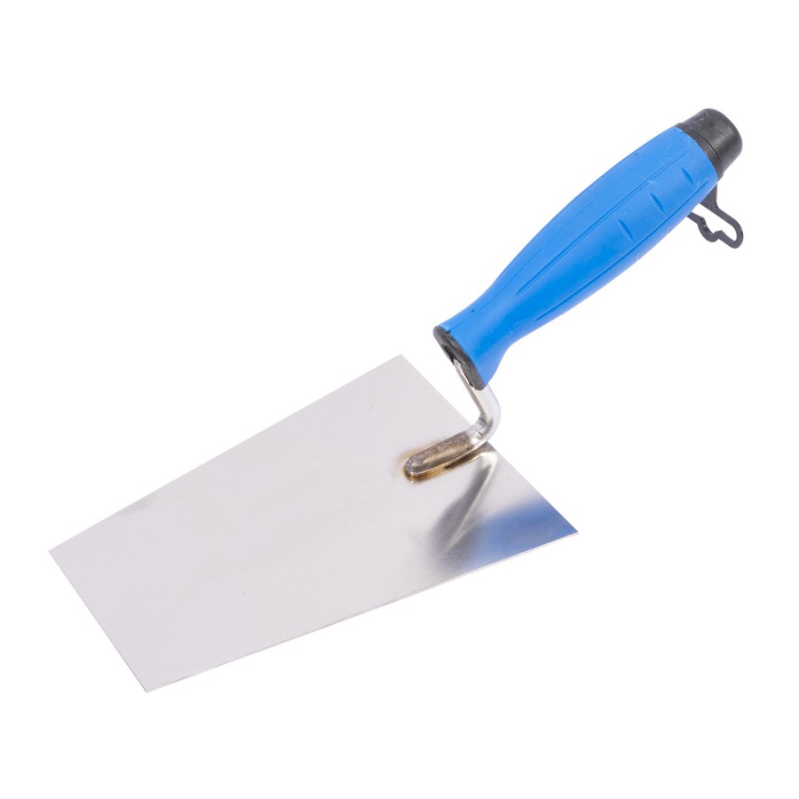 STAVTOOL Lžíce zednická nerezová softgrip | 160 mm