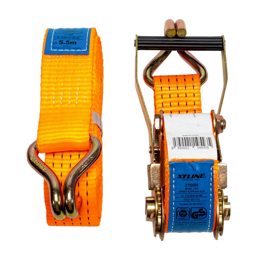 XTLINE Upínací pás | 5000 kg, 50x14000 mm
