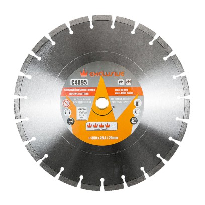 RICHMANN Kotouč diamantový segmentový na beton | 350x25,4 mm