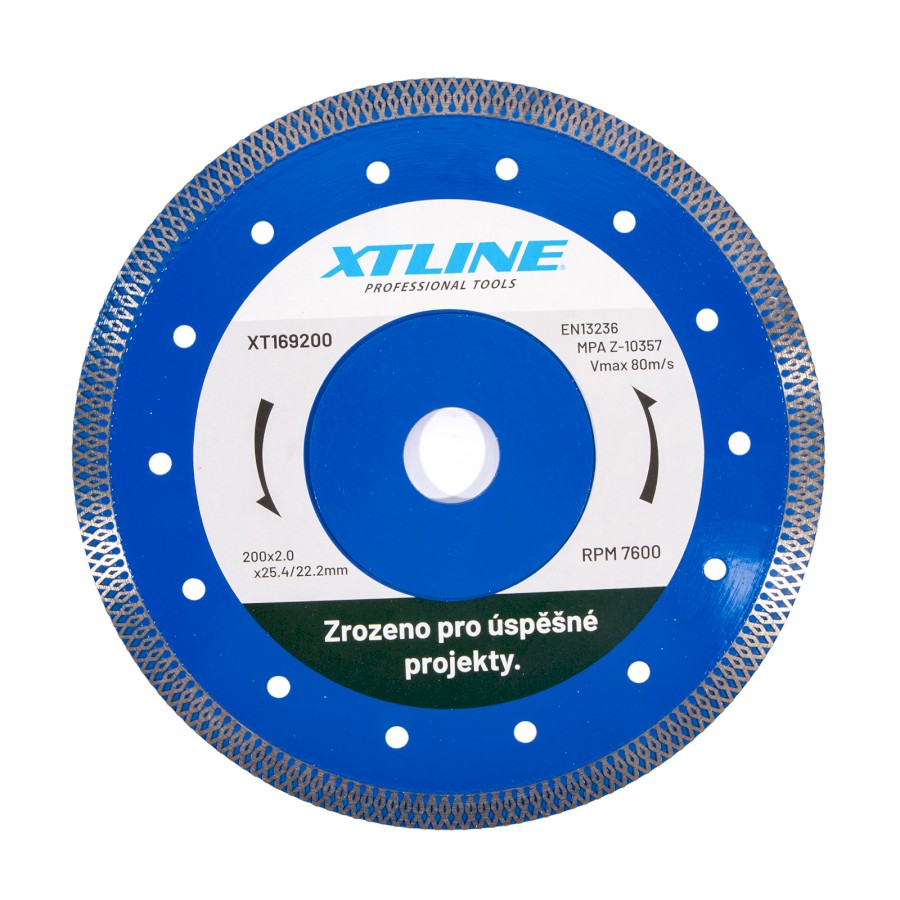 XTLINE Kotouč diamantový turbo | 230x2,0x10x22,2 mm