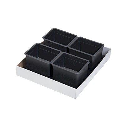 QBRICK Sada organizérů 145x115x100 mm pro PROFI Qbrick 5 dílů