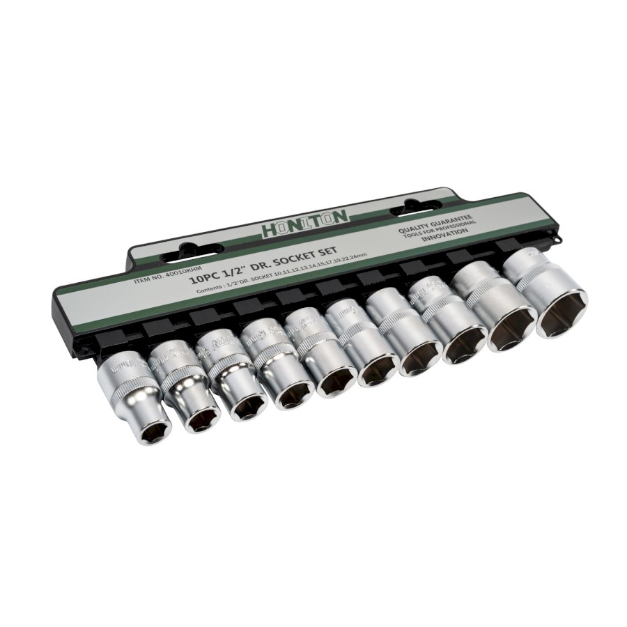HONITON Sada hlavic 1/2” 10 dílů