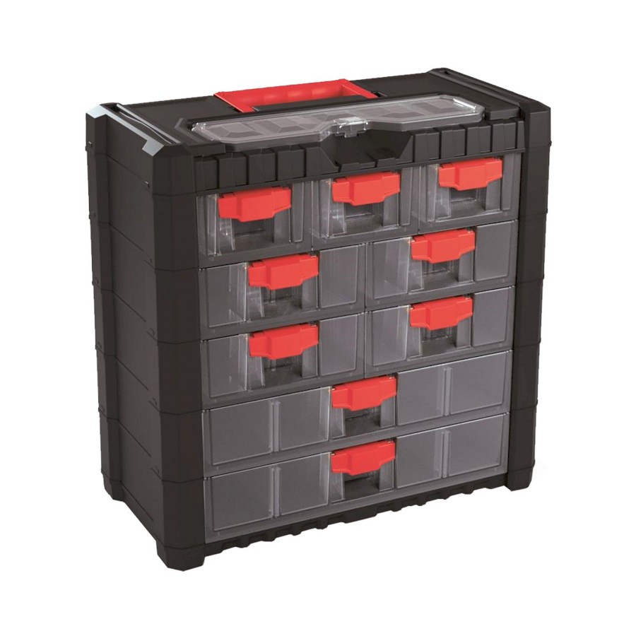 Organizér plastový - 9 zásuvek 400x392x200mm