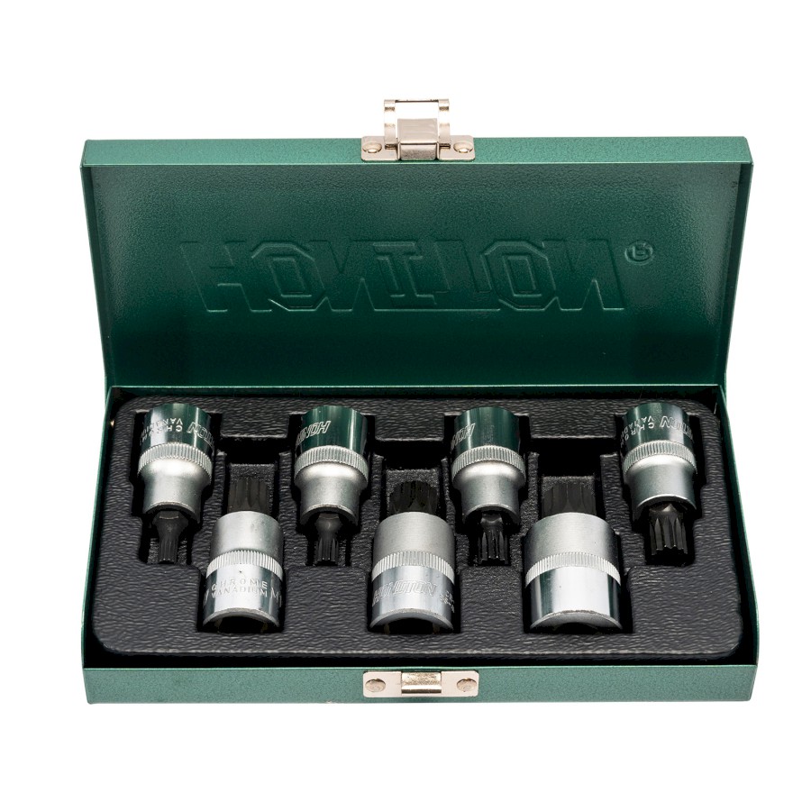 HONITON Sada hlavic XZN 1/2” 7 dílů | M6-M18