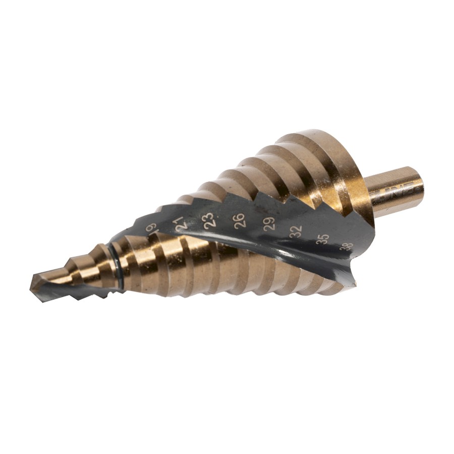 XTLINE Vrták stupňovitý HSS TiAIN | 4-32 mm, krok 2 mm (TRI)