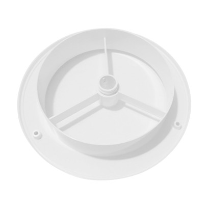 HACO Talířový ventil bílý s regulací | 150 mm