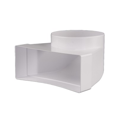 HACO Přechodový kus koleno CKZ | 150/220x90 mm