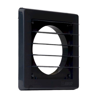 HACO Mřížka větrací gravitační antracit G/150 | 200x200 mm