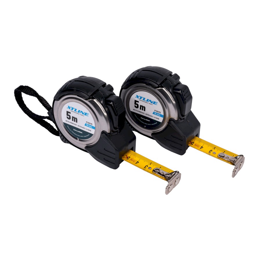 XTLINE Metr svinovací kovový 2x stop | 5 m x 19 mm