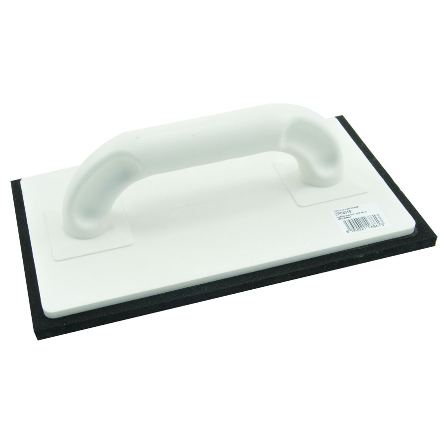 Hladítko plastové s černou pryží 250x140x8 mm