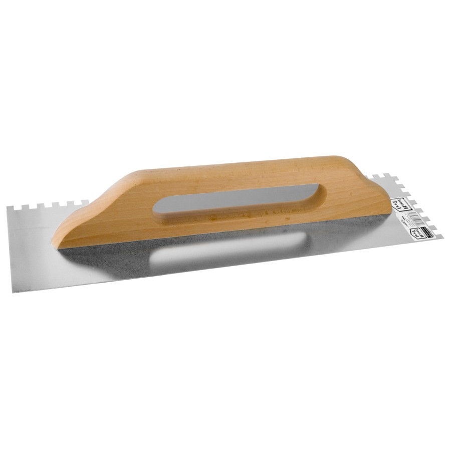 Hladítko nerezové zubové 480x130 mm | zuby 10 mm